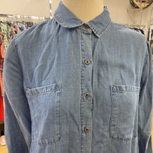 Load image into Gallery viewer, Saks fifth Ave chambray dress M
