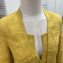 Load image into Gallery viewer, Ou Empereur Ou Rien lined linen blazer 7
