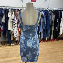 Load image into Gallery viewer, Gap Floral Denim dress M

