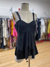 Load image into Gallery viewer, Sandra Angelozzi silk/satin top 38

