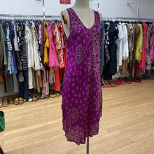 Load image into Gallery viewer, Purple paisley dress
