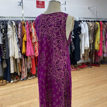 Load image into Gallery viewer, Purple paisley dress
