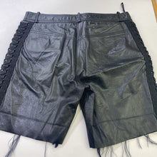 Load image into Gallery viewer, Danier Vintage Leather Lace shorts 6
