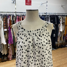 Load image into Gallery viewer, Terzo Millenio linen polka dot dress M
