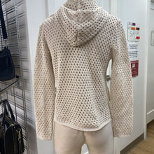 Load image into Gallery viewer, Greige beige open knit sweater S
