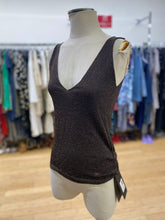 Load image into Gallery viewer, Elisabetta Franchi knit metallic top NWT M
