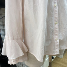 Load image into Gallery viewer, Banana Republic (outlet) Classic Fit pinstriped button up L
