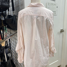Load image into Gallery viewer, Banana Republic (outlet) Classic Fit pinstriped button up L
