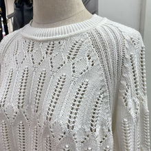 Load image into Gallery viewer, Holebrook Sweden open knit sweater XL
