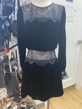 Load image into Gallery viewer, For Love &amp; Lemons velour lace dress S
