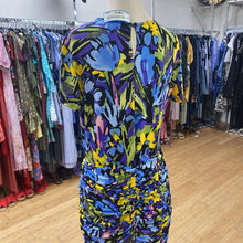 Load image into Gallery viewer, Aqua gathered dress XXL
