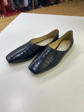 Load image into Gallery viewer, Jimmy Choo Mirele embossed croc ballet flats 40
