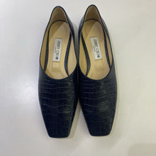 Load image into Gallery viewer, Jimmy Choo Mirele embossed croc ballet flats 40
