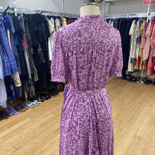 Load image into Gallery viewer, Draper James mesh overlay wrap dress XL
