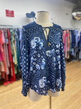 Load image into Gallery viewer, Hale Bob cotton popover top XL
