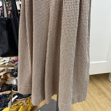 Load image into Gallery viewer, Maeve gingham wide leg jumpsuit L
