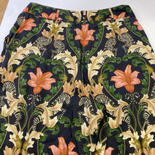 Load image into Gallery viewer, Farm Rio wide leg satin pants L
