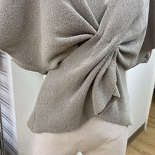 Load image into Gallery viewer, Zara gathered sweater NWT M
