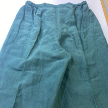 Load image into Gallery viewer, Eileen Fisher pull on linen/silk pants S
