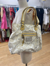 Load image into Gallery viewer, Coach logo handbag AS IS
