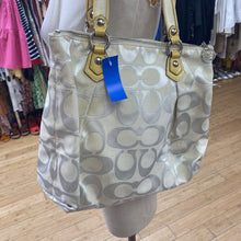 Load image into Gallery viewer, Coach logo handbag AS IS
