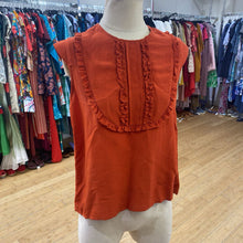 Load image into Gallery viewer, Jennifer Glasgow ruffle detail top S
