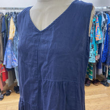 Load image into Gallery viewer, Cut Loose linen dress L
