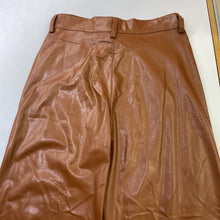 Load image into Gallery viewer, Enza Costa wide leg pleather pants 26
