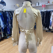 Load image into Gallery viewer, Reformation silk cropped top XS
