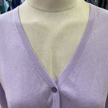Load image into Gallery viewer, Lemonwood silk/cashmere button cardi M
