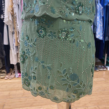 Load image into Gallery viewer, Thirty Thirty beaded top/skirt set NWT M
