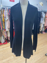 Load image into Gallery viewer, Eileen Fisher linen/blend open cardi XS
