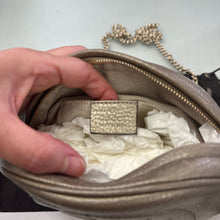 Load image into Gallery viewer, Gucci Metallic Gold Pebbled Calfskin Leather Small Soho Disco Bag
