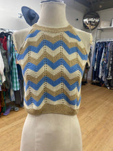 Load image into Gallery viewer, Floris metallic knit top S/M
