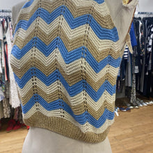 Load image into Gallery viewer, Floris metallic knit top S/M

