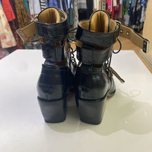 Load image into Gallery viewer, Chloe Embossed open leather boots 40
