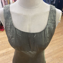 Load image into Gallery viewer, Green Metallic dress with blazer
