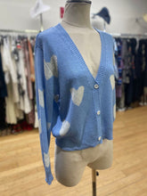 Load image into Gallery viewer, Gabby Isabella heart cardi M
