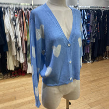 Load image into Gallery viewer, Gabby Isabella heart cardi M
