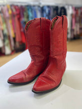 Load image into Gallery viewer, Town Shoes vintage cowboy boots 38-fits 7/7.5 *As Is
