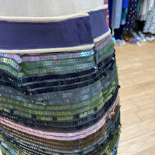 Load image into Gallery viewer, Schumacher skirt in silk &amp; sequins 2
