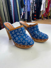 Load image into Gallery viewer, Coach Bacall platform clogs 9.5
