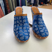 Load image into Gallery viewer, Coach Bacall platform clogs 9.5
