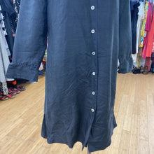 Load image into Gallery viewer, Silkland lined silk shirt dress S

