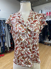 Load image into Gallery viewer, Zara paisley top XS
