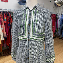 Load image into Gallery viewer, Maeve dots/striped dress 0
