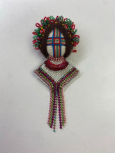 Load image into Gallery viewer, Motanka doll brooch
