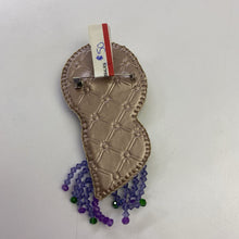Load image into Gallery viewer, Beaded peacock brooch
