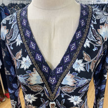 Load image into Gallery viewer, Hale Bob beaded trim dress S
