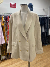 Load image into Gallery viewer, Khaite linen blend blazer L
